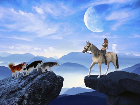 Highlander 2B by Ata Alishahi art print