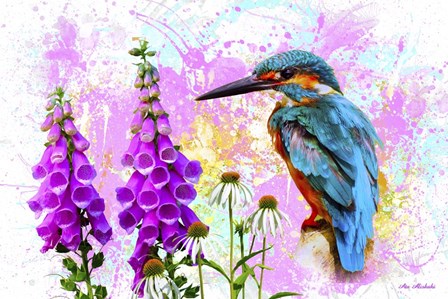 Bird Collection 40SEP2 by Ata Alishahi art print