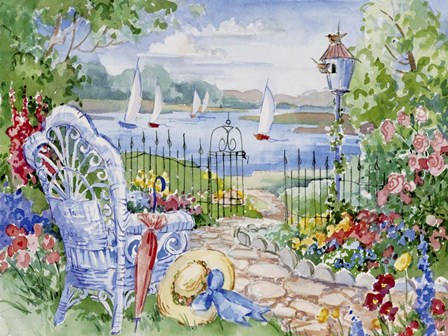 Summer Breeze by Barbara Mock art print