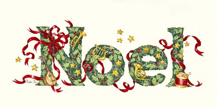 Noel by Barbara Mock art print
