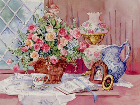 Nostalgic Still Life by Barbara Mock art print