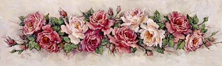 Rose Panel by Barbara Mock art print