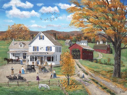 Rylies Merchantile by Bob Fair art print