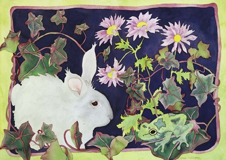 Kiss That Frog by Carissa Luminess art print