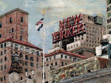 New Yorker by Marie-Elaine Cusson art print