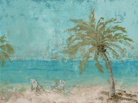 Beach Day Landscape I by Marie-Elaine Cusson art print