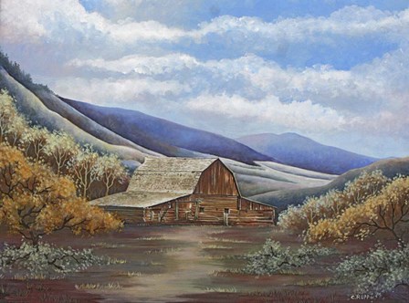 Elizabeth Town by Carol J Rupp art print