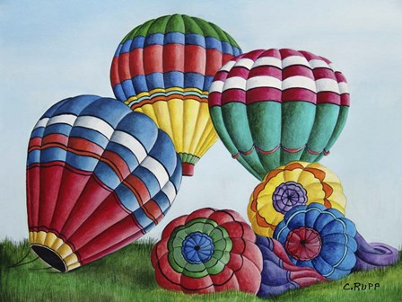 Going UP by Carol J Rupp art print