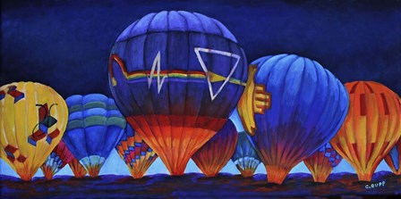 The Glow by Carol J Rupp art print