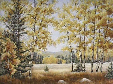 Fall Meadow by Carol J Rupp art print