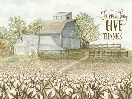 In Everything Give Thanks by Cindy Jacobs art print