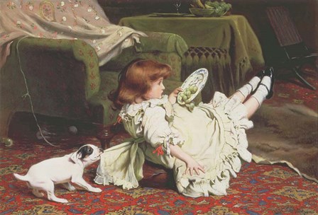 Time to Play by Charles Burton Barber art print