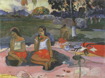 Nave Nave Moe (The Sacred Spring Sweet Dreams) by Paul Gauguin art print