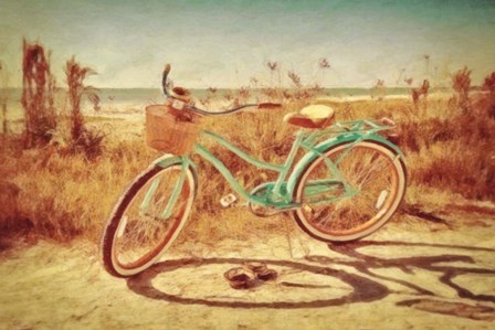 Sanibel Bike by Graffitee Studios art print