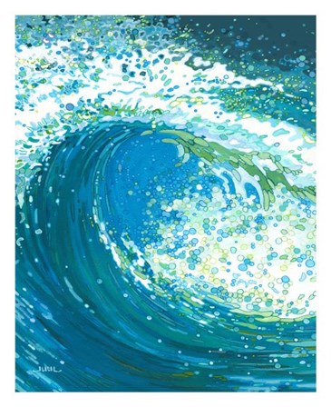 Watch the Wave by Margaret Juul art print