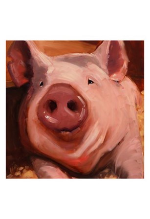 Some Pig by Patty Voje art print