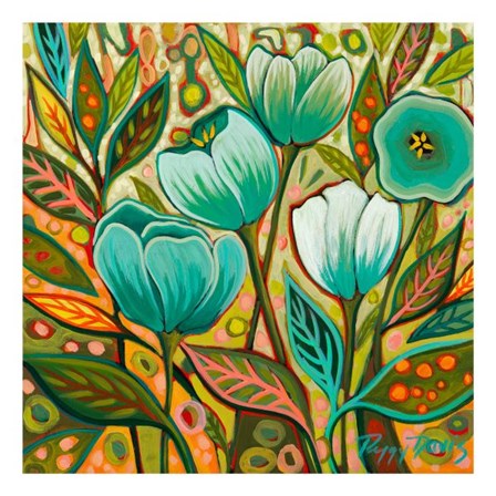 It&#39;s All About the Leaves by Peggy Davis art print