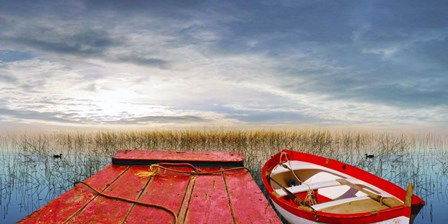 Moored by Ata Alishahi art print