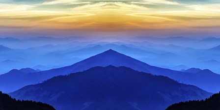 Mountain High by Ata Alishahi art print