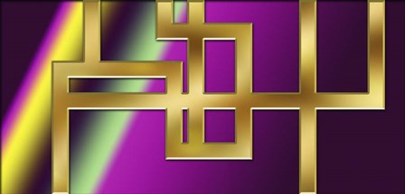 Abstraction 5 by Art Deco Designs art print