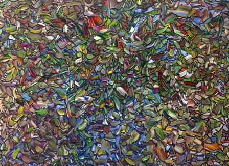 Flower Re-Arrangement by James W. Johnson art print