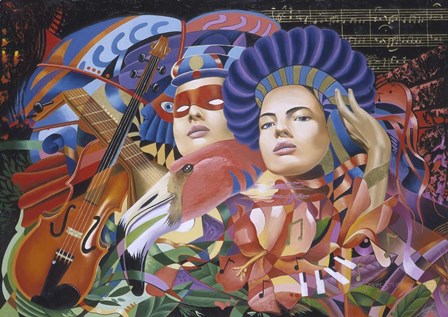 Is That You Mozart by Graeme Stevenson art print