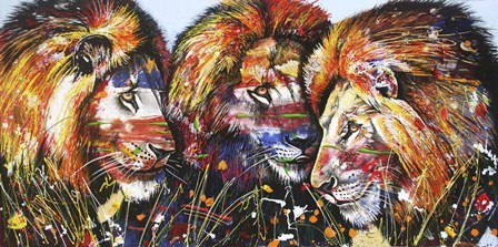 Okavango Brothers by Graeme Stevenson art print
