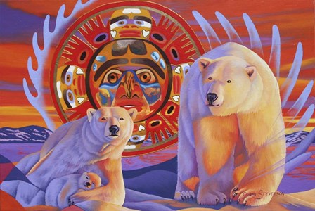 Polar Legends 2 by Graeme Stevenson art print