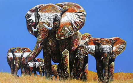 The Last Of Their Tribe by Graeme Stevenson art print