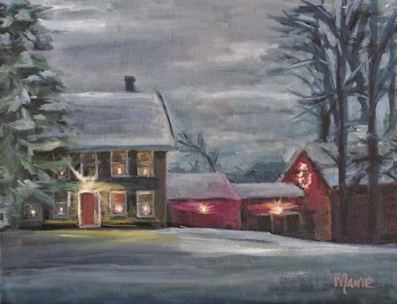 Sterling Hill Twilight by Marnie Bourque art print