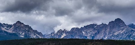 Stormy Peaks by Brenda Petrella Photography LLC art print