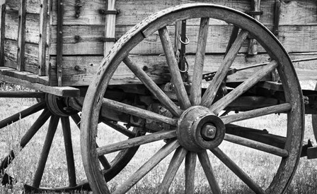 Wagon Wheel by Brenda Petrella Photography LLC art print