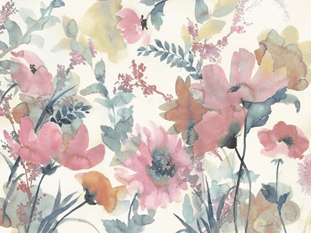 Blue Glory Warm by Marietta Cohen art print