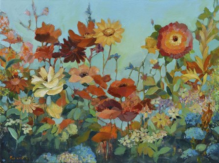 Bright Garden by Marietta Cohen art print