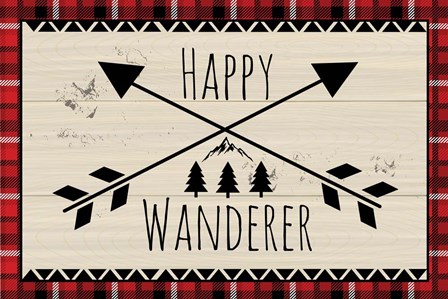 Happy Wanderer by ND Art &amp; Design art print