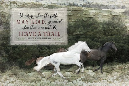 Leave a Trail by Jennifer Pugh art print
