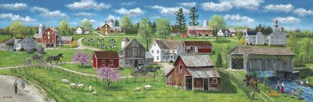 Barns and Silos by Bob Fair art print