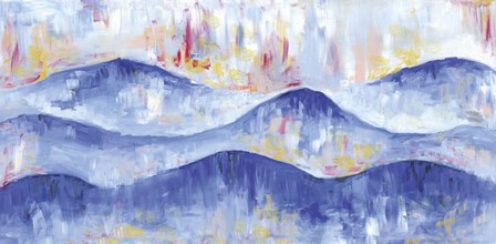 The Mountains Are Calling by Summer Tali Hilty art print