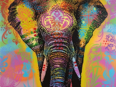 Eleph by Dean Russo art print