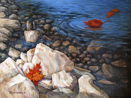 A Touch of Fall by Tanja Ware art print