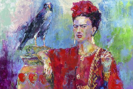 Frida Bird 1 by Richard Wallich art print