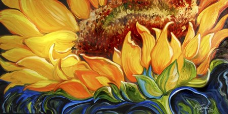 Sunflower Rise&#39;n Shine by Marcia Baldwin art print