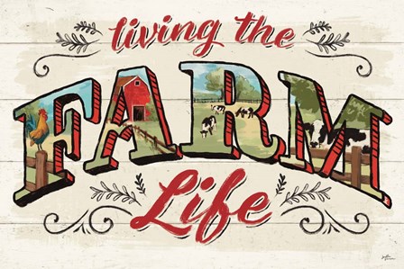 Farm Life IV by Janelle Penner art print