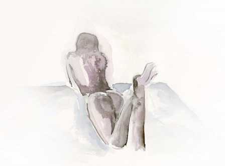 Watercolour Nude 1 by Nicky Kumar art print