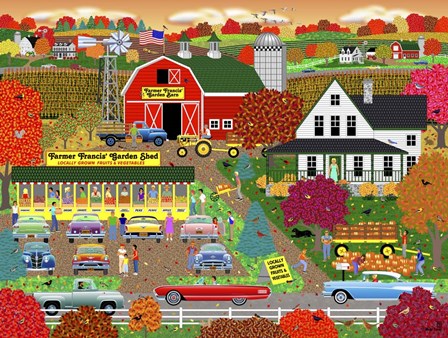 Autumn Harvest by Mark Frost art print