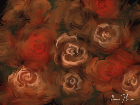 Bed of Roses by 5fishcreative art print