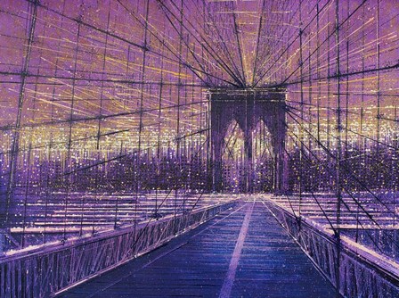 Brooklyn Bridge At Last Light by Marc Todd art print