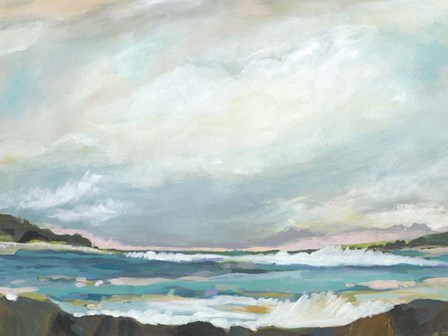 Seaside View III by Karen Fields art print