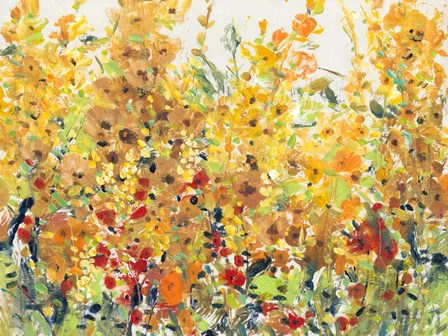 Golden Summer Garden II by Timothy O&#39;Toole art print