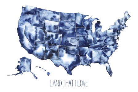 Land that I Love by Grace Popp art print